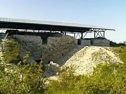 Ruins of Maasilinna Castle.