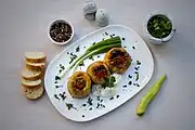 Gefilte feffers (stuffed peppers)