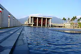 Water Moon Monastery (水月道場) of Nung Chan Monastery (農禪寺), Taipei City (2012), designed by Kris Yao.