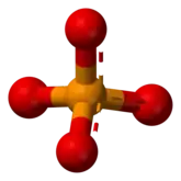 [PO4]3−Phosphate or orthophosphate