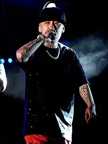 Dok2 at the Busan Sea Festival, August 2018