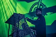 Rhys Fulber performing with Front Line Assembly at the  2016 E-Tropolis Festival