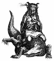 Agares from Collin de Plancy, Dictionnaire Infernal, Paris, 1863.