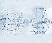 First Design of an external rotor motor