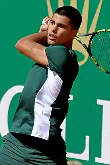 Image 12Carlos Alcaraz, the 2023 gentlemen's singles champion. (from Wimbledon Championships)