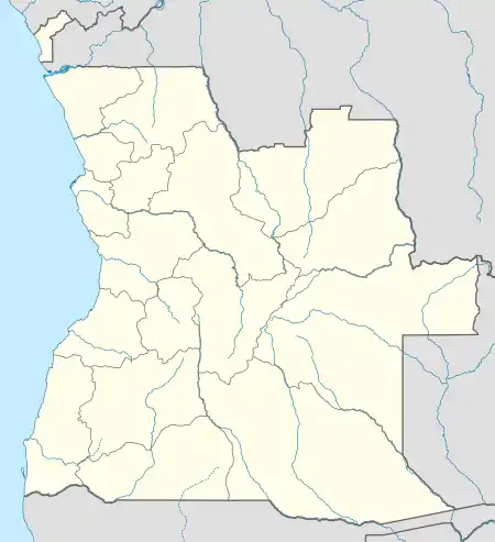 Lutuai is located in Angola