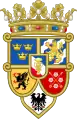 Arms of Charles as Prince of Sweden, and Duke of Södermanland