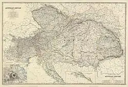 Greatest extent of the Austrian Empire(1846–1859)