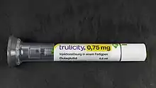 Autoinjector with Trulicity by Lilly