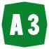 Autostrada A3 shield}}