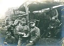 Austro-Hungarian soldiers during the First World War