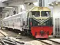 BB 302 70 01 locomotive on shunting service