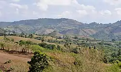 View of Baitoa with the "Loma of Juana Nunez"