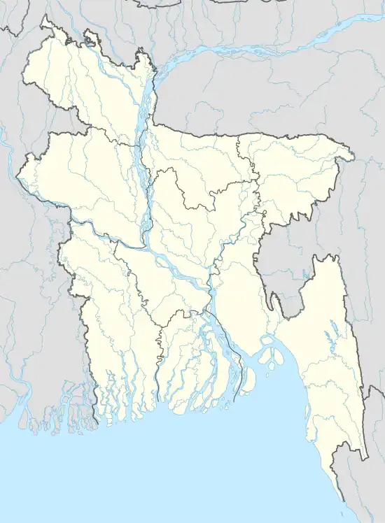 Gulisakhali is located in Bangladesh