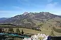 View from Sudelfeld towards Wendelstein