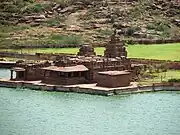 Bhutanatha group of temples facing the Badami tank