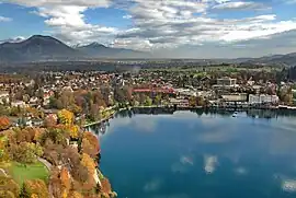 View from Castle Bled