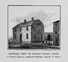 Image 46First Boston Latin School house (from History of New England)