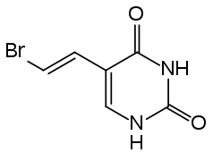 Bromovinyluracil (BVU), the main inactive metabolite