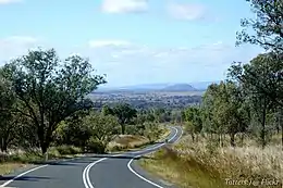 Burnett Highway near Binjour (NW of Gayndah)