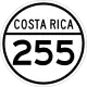 National Secondary Route 255 shield}}