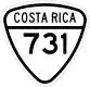 National Tertiary Route 731 shield}}