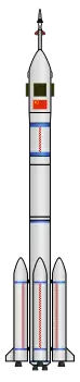 Long March 2F rocket schematics