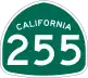 State Route 255 marker