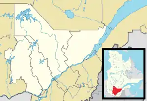 Ferme-Neuve is located in Central Quebec