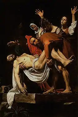 CaravaggioThe Entombment of ChristPinacoteca Vaticana