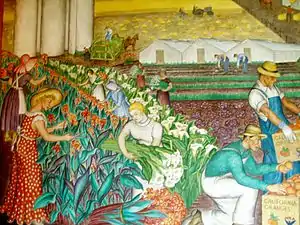 Maxine Albro, California (mural), 1934, Coit Tower, San Francisco