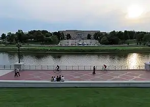 Plaza on the Lower River Walk