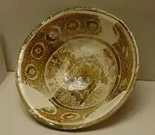 Luster-ware bowl from Susa, 9th century