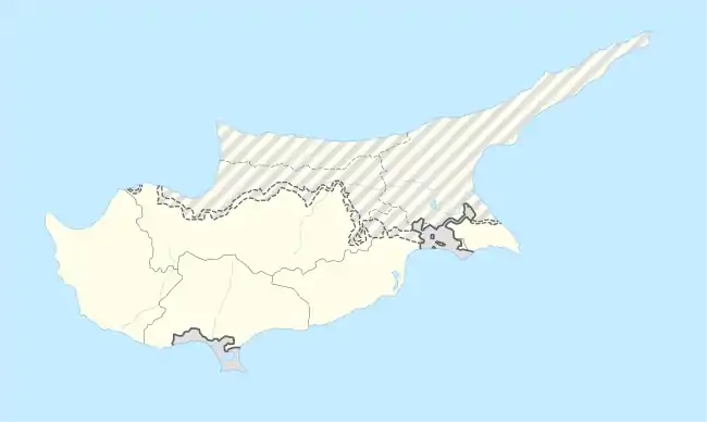 2004–05 Cypriot First Division is located in Cyprus