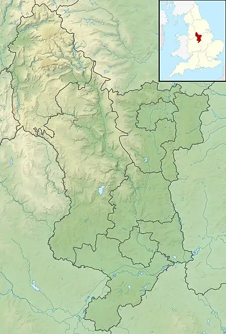 River Westend is located in Derbyshire