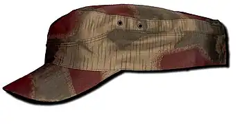 Bundesgrenzschutz (Federal Border Guard) Feldmütze cap, in use until 1976