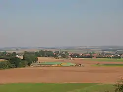 Eissen seen from the hill Hüssenberg