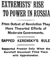 Image 31The New York Times headline from 9 November 1917 (from October Revolution)