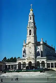 The Sanctuary of Our Lady of Fátima in Fátima, Portugal in 2006.