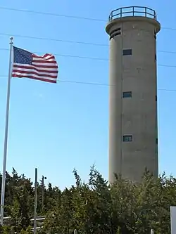 Fire Control Tower 23, also part of Fort Miles, but across the Delaware Bay in New Jersey