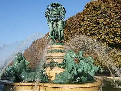 The Seasons turning the celestial Sphere, by Jean-Baptiste Carpeaux for the Fontaine de l'Observatoire