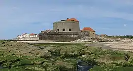 Vauban's Fort Mahon and the river Slack in Ambleteuse