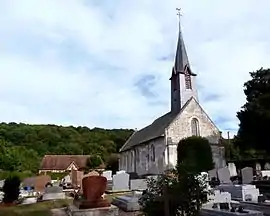 The church in Fierville-les-Parcs