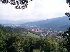 Landscape from the Schlossberg Tower