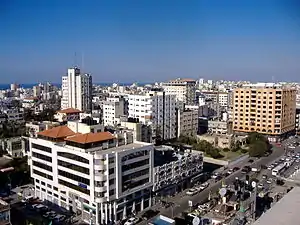 Downtown Gaza in December 2007