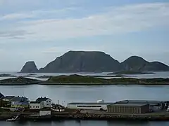 Gjesvaerstappan viewed from Gjesvær