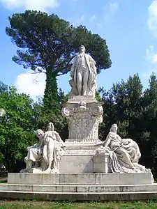 Goethe Monument in Rome