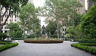 Edwin Booth Memorial (1918), Gramercy Park, New York City