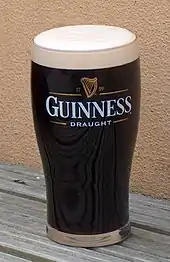 Image 45Guinness, a dry stout beer, is strongly associated with Ireland. (from List of national drinks)