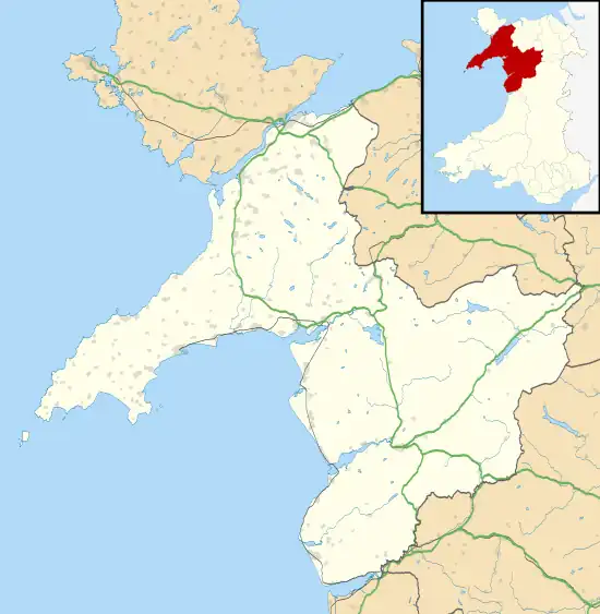 Abergeirw is located in Gwynedd